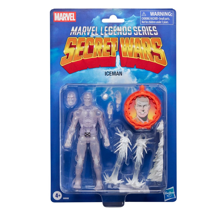 Secret Wars Marvel Legends Ice Man 6-Inch Action Figure