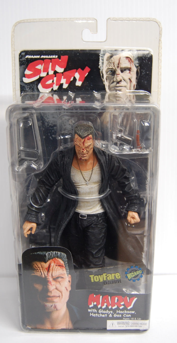 Frank Miller's Sin City - Marv Figure (ToyFare Exclusive) 2005 Neca Reel Toys