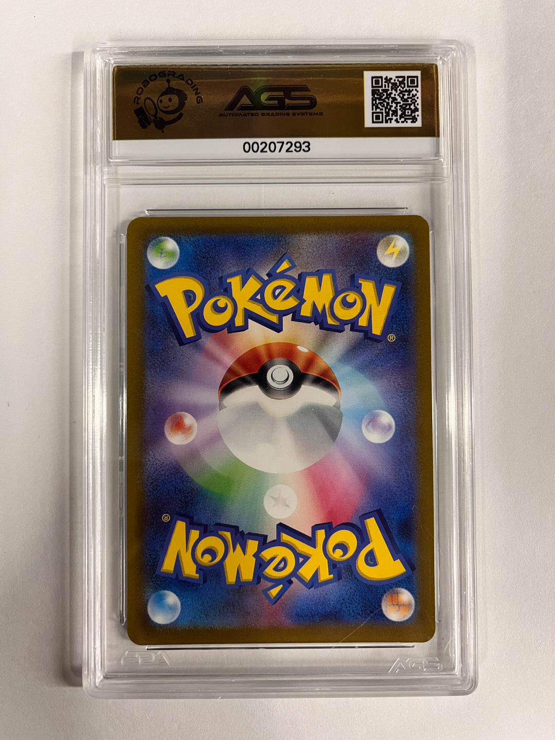 Pokemon 2024 Japanese SE SV Fa/Chatot Wild Force Secret #081 AGS 9.5