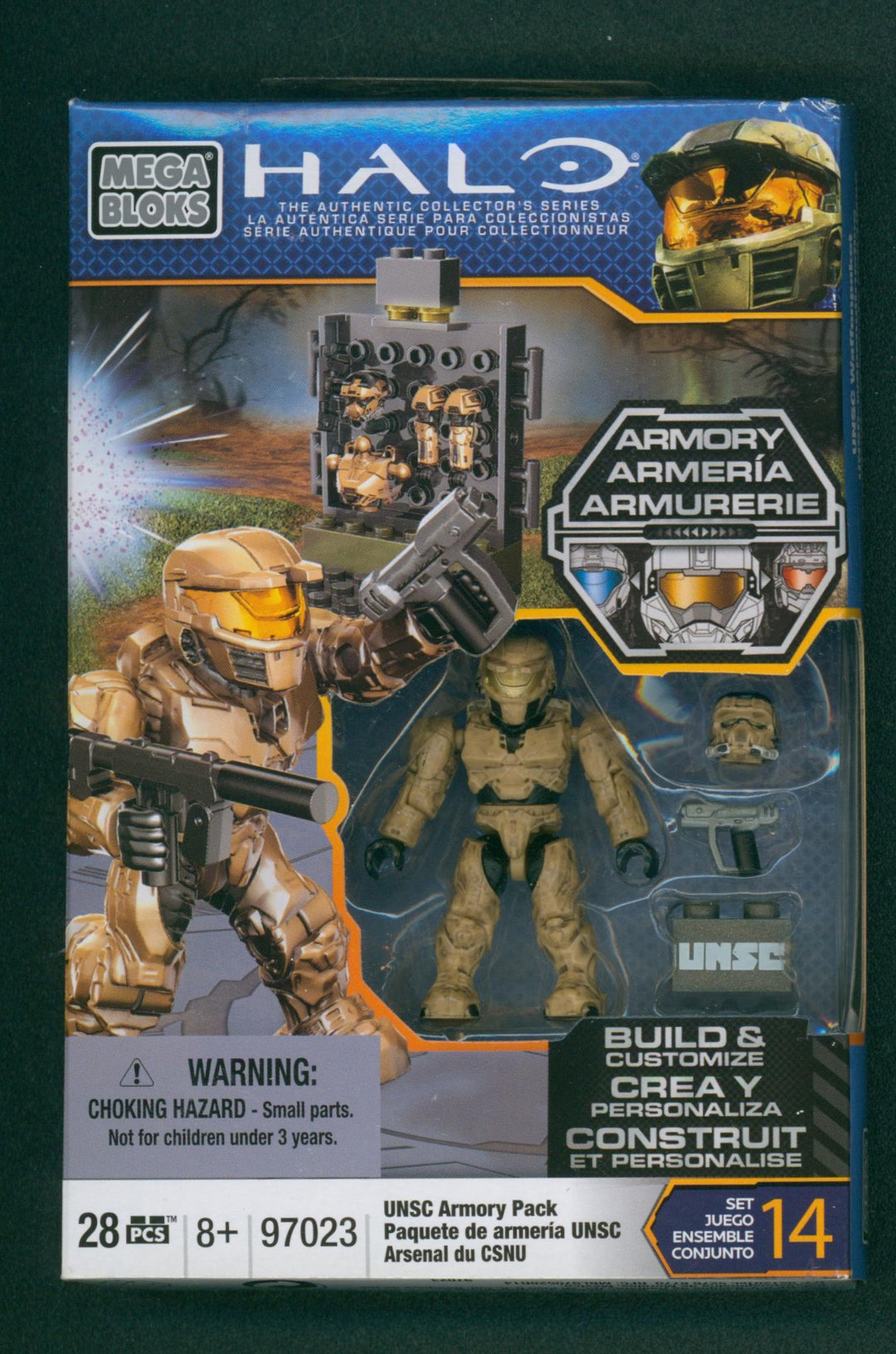 Halo UNSC EOD Spartan & Armory Pack