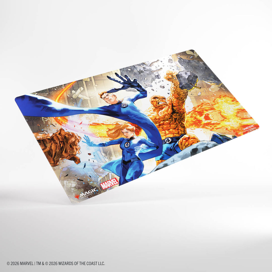 Magic the Gathering: Marvel Super Heroes Shiny Playmat - The Fantastic Four