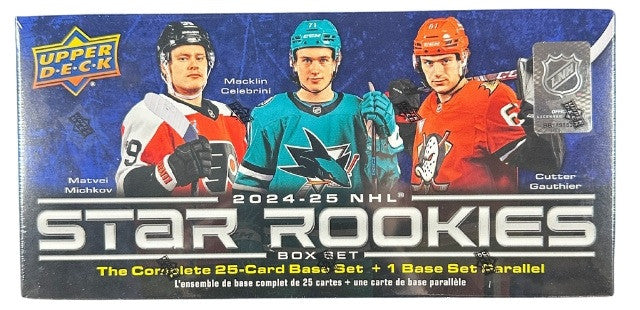 2024-2025 Upper Deck Hockey Star Rookies Box Set