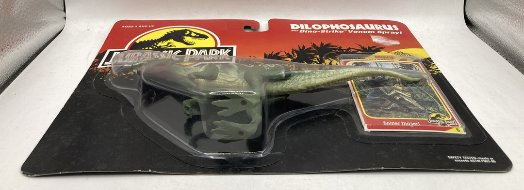 Jurassic Park Dilophosaurus with Dino-Strike Venom Spray 1993