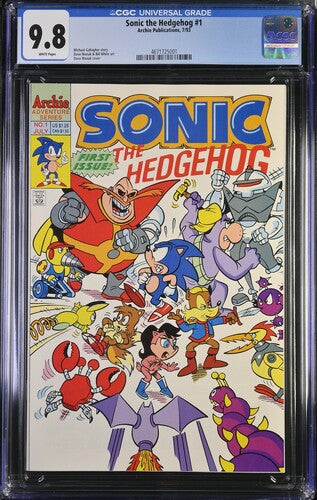 Sonic the Hedgehog #1 CGC 9.8