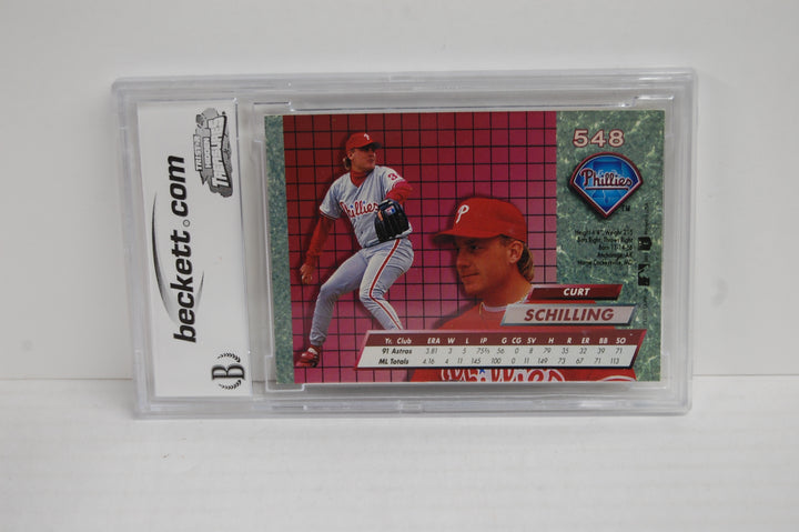 1992 Ultra Baseball Curt Schilling #548 BCCG 10