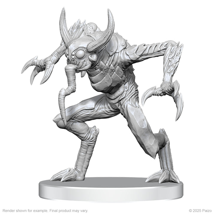Pathfinder Battles: Unpainted Miniatures - Vloriak (Despoiler Demon) & Demonologist