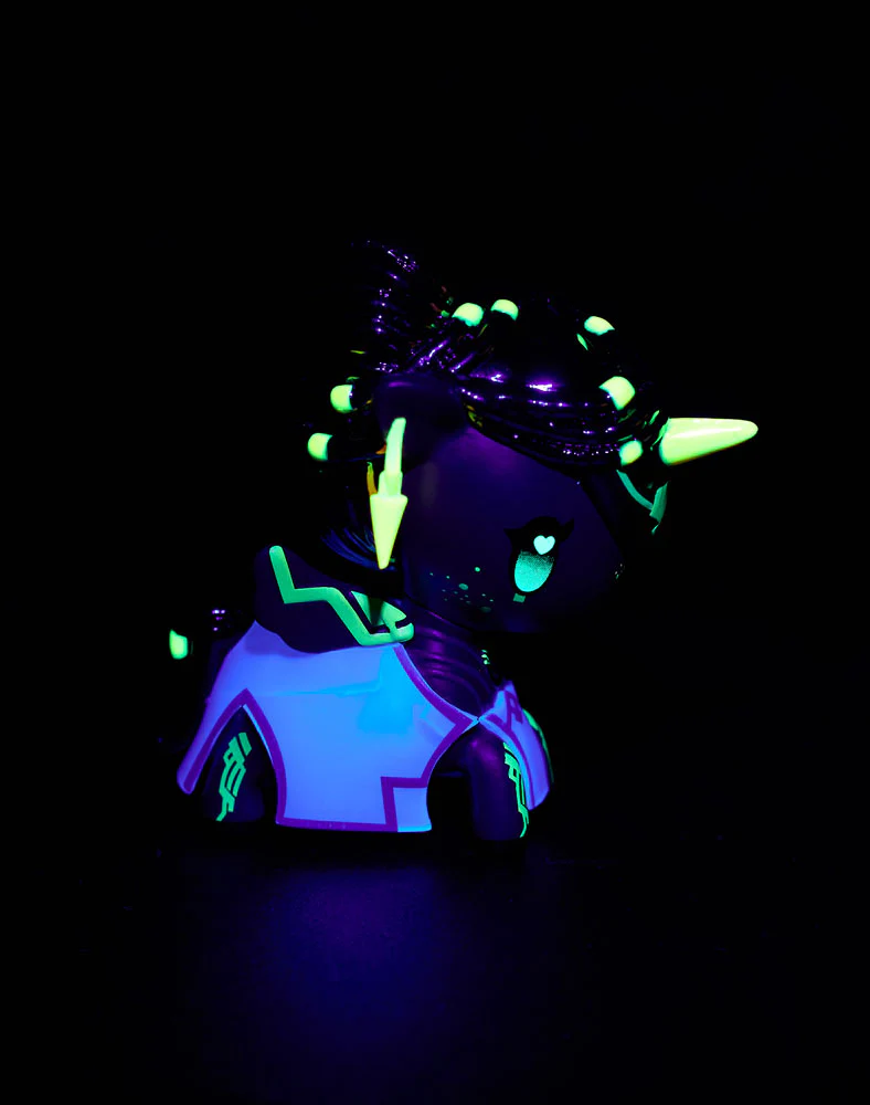 tokidoki x Arcane Unicorno Black Light  Chrome Blind Box