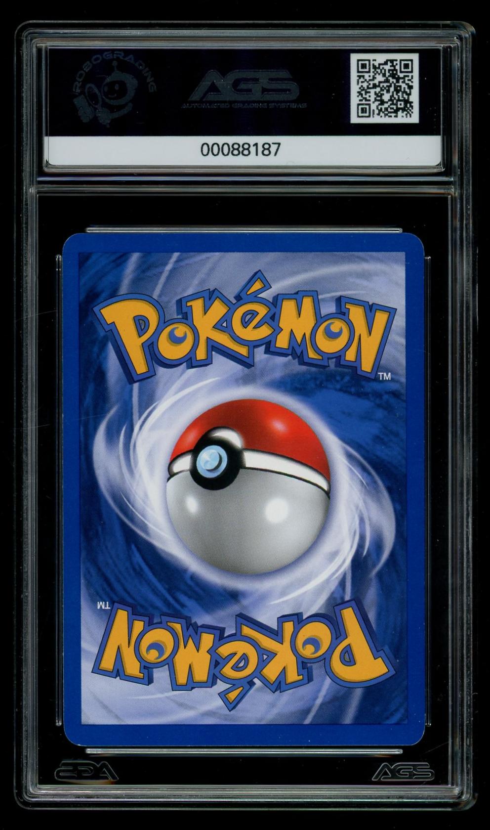 Pokemon 2000 Neo Genesis Kingdra Holo #8 AGS 8.5