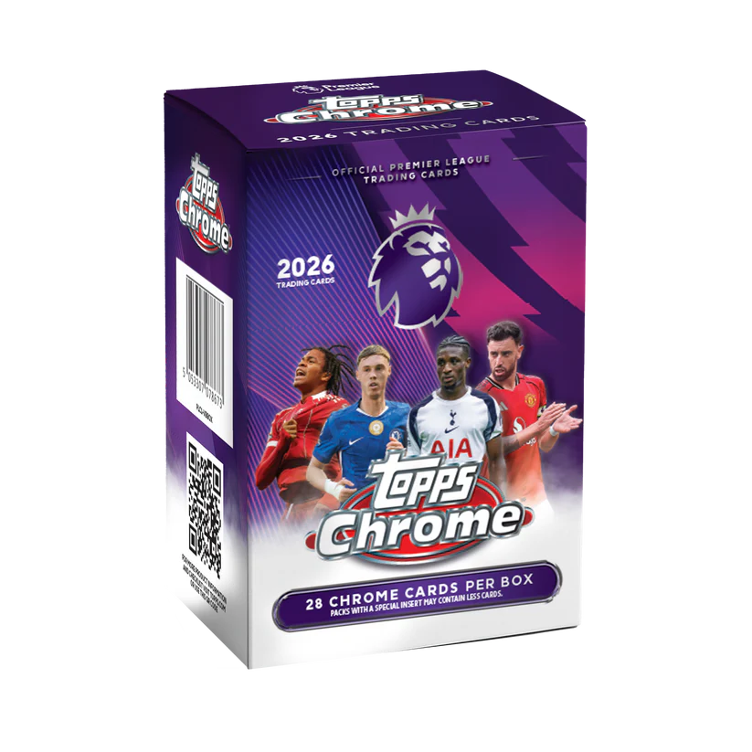 2025-26 Topps Chrome English Premiere League Soccer Value Box SE
