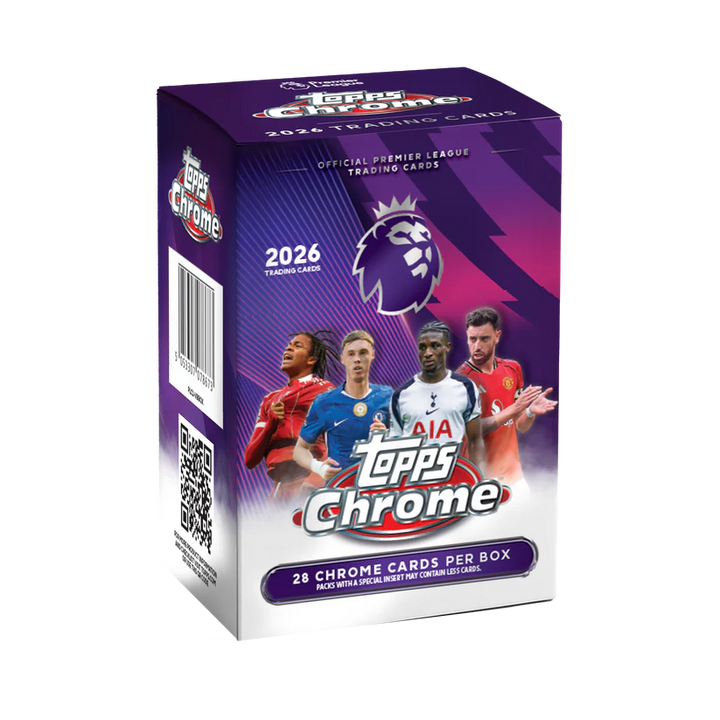 2025-26 Topps Chrome English Premiere League Soccer Value Box SE