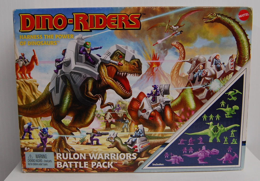 Dino-Riders Rulan Warriors Battle Pack 2020 Mattel Entertainment Earth Exclusive