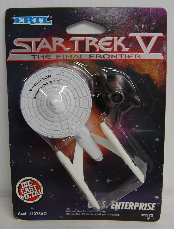 Star Trek V: The Final Frontier - U.S.S. Enterprise - Die-Cast 1989 Ertl #1372