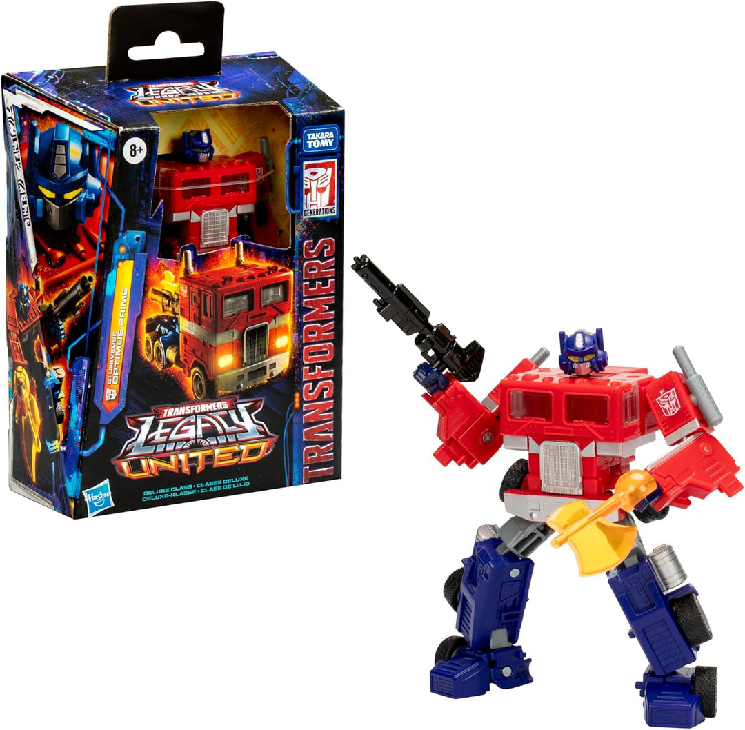 Transformers Gen Legacy G1 Dlx Optimus Prime action figure