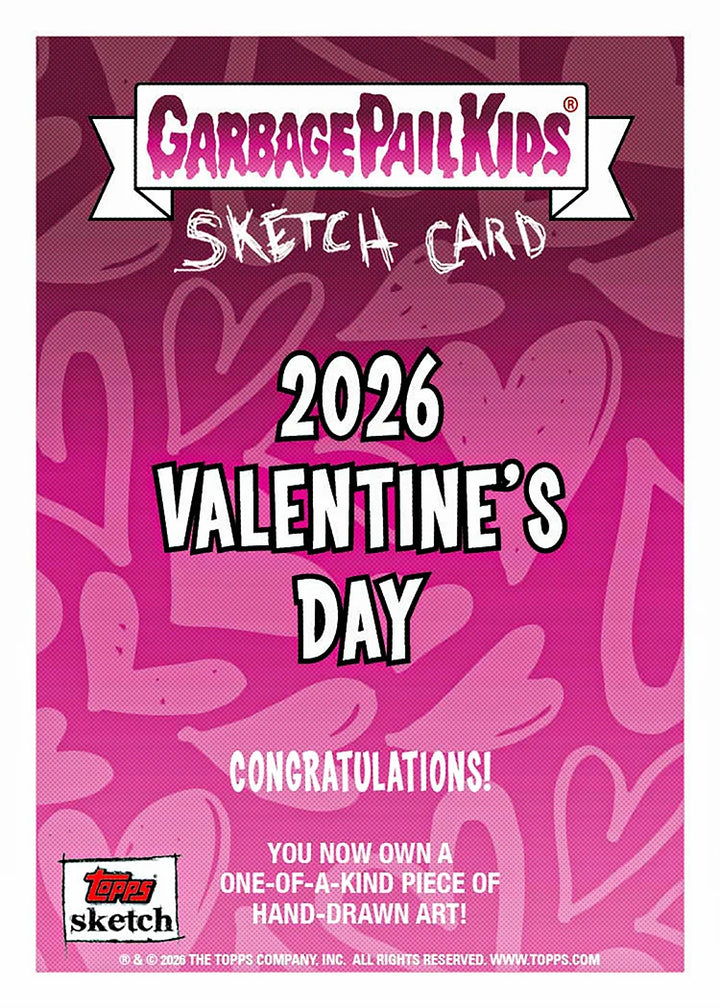 2026 Topps Garbage Pail Kids Valentine's Day Hobby Box (3 Ct)
