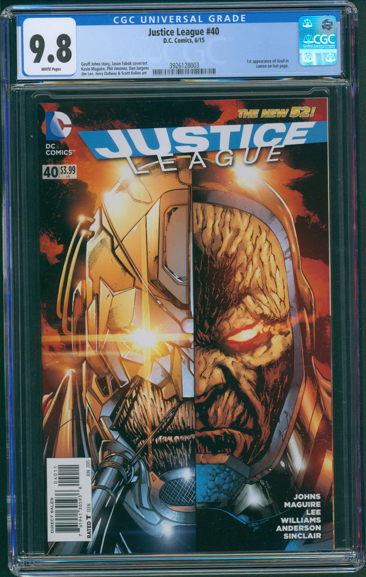 Justice League #40 CGC 9.8