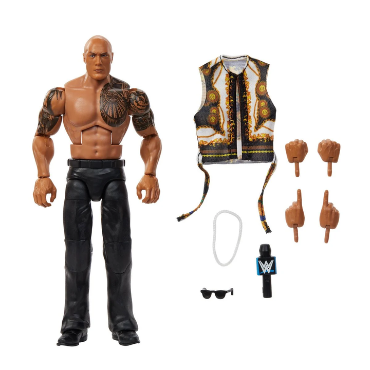 WWE Elite: Collection Greatest Hits 2026 - The Rock Action Figure