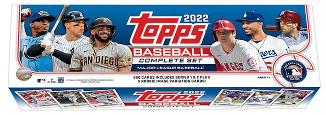 2022 Topps Baseball Complete Factory Sealed Set