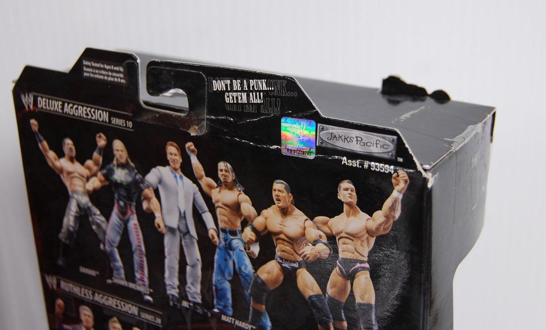 WWE Deluxe Aggression Daivari Figure w/ Denting Folding Chair 2007 Jakks