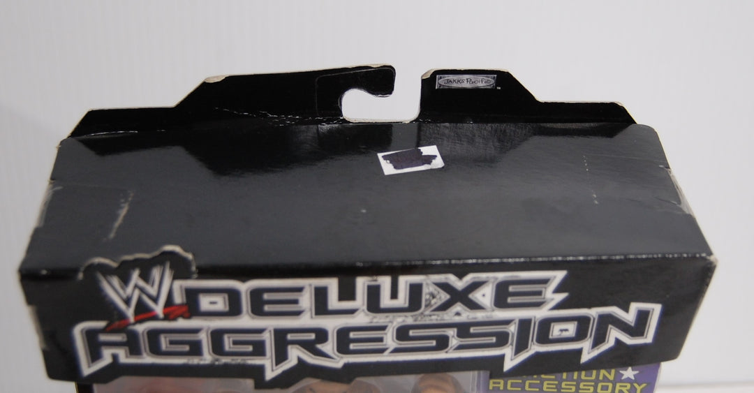 WWE Deluxe Aggression Daivari Figure w/ Denting Folding Chair 2007 Jakks