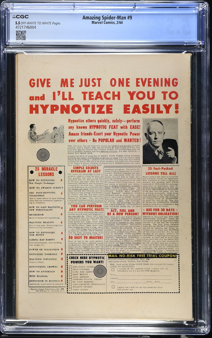 Amazing Spider-Man #9 CGC 5.5