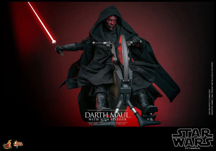 Darth Maul 2.0 with Sith Speeder (Special Edition) Sixth Scale Figure Set MMS749