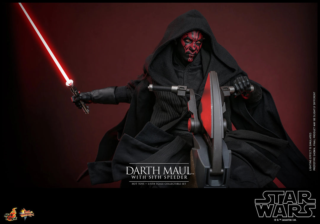 Darth Maul 2.0 with Sith Speeder (Special Edition) Sixth Scale Figure Set MMS749