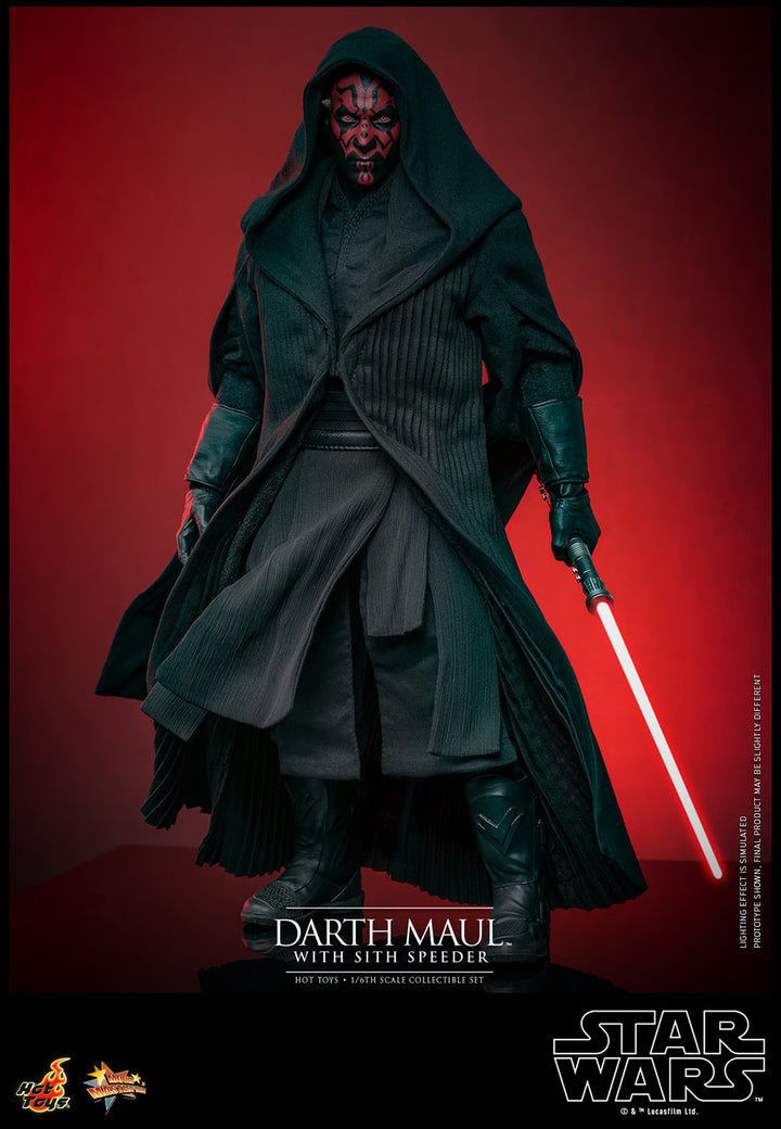 Darth Maul 2.0 with Sith Speeder (Special Edition) Sixth Scale Figure Set MMS749