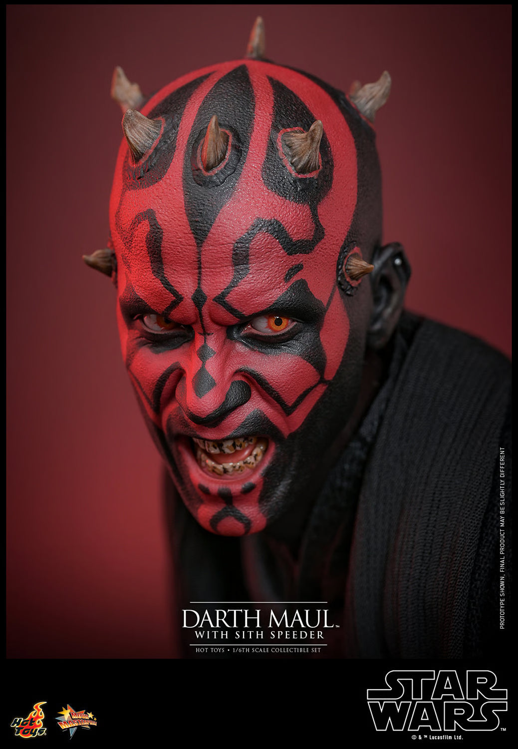 Darth Maul 2.0 with Sith Speeder (Special Edition) Sixth Scale Figure Set MMS749