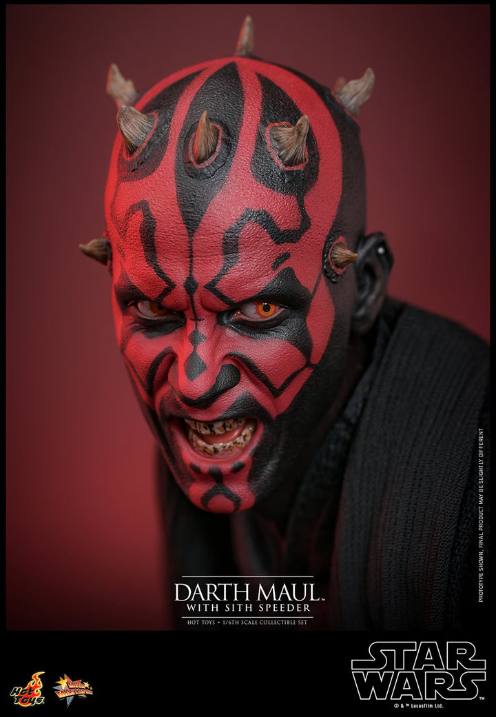 Darth Maul 2.0 with Sith Speeder (Special Edition) Sixth Scale Figure Set MMS749