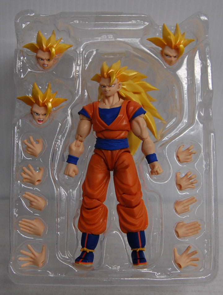 S.H. Figuarts DBZ Super Saiyan 3 - Son Goku 6" Figure (Reissue) *No Box*