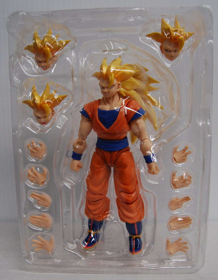 S.H. Figuarts DBZ Super Saiyan 3 - Son Goku 6" Figure (Reissue) *No Box*
