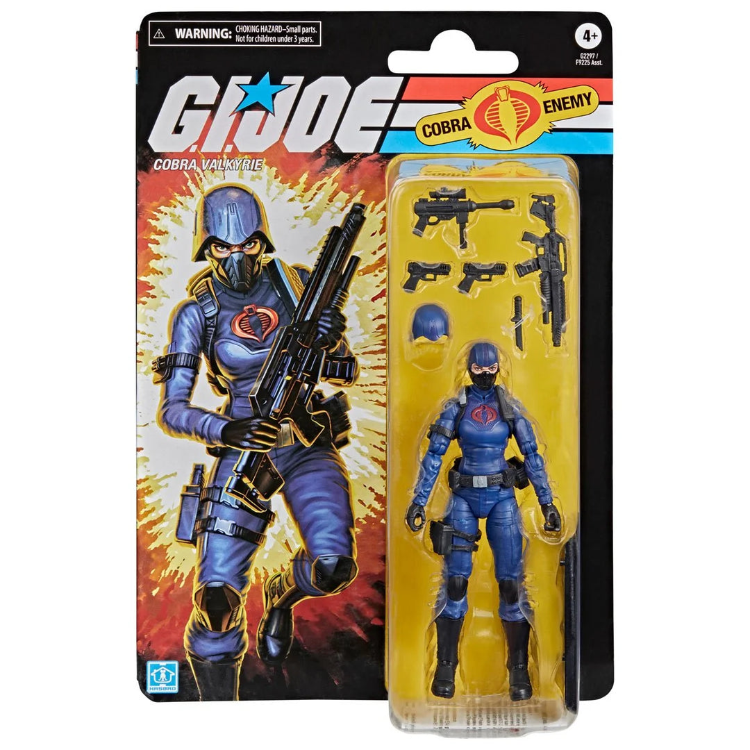 G.I. Joe Classified Series Retro Cardback Cobra Valkyrie 6-Inch Action Figure