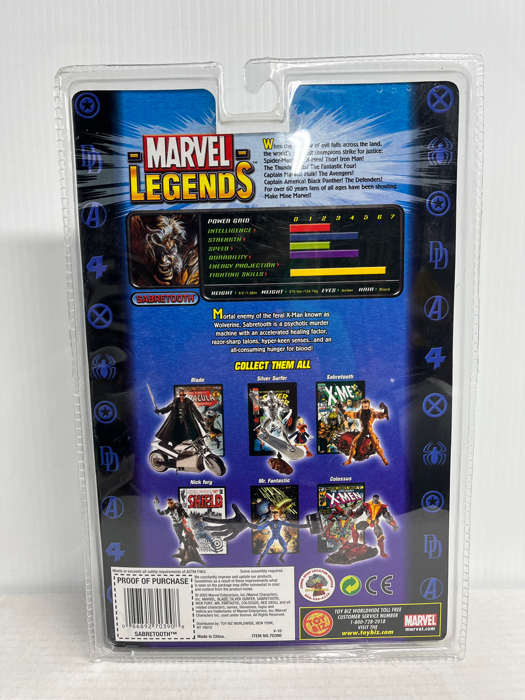 Marvel Legends Series V Sabretooth Action Figure