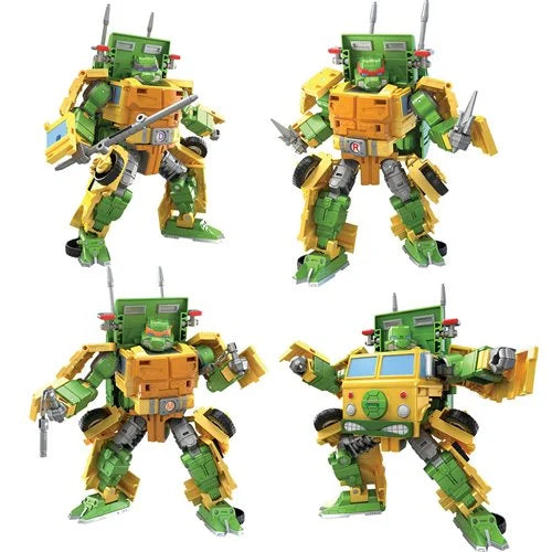 Transformers X Teenage Mutant Ninja Turtles Party Wallop 7 inch Action Figure