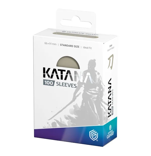 Ultimate Guard: Katana Standard Card Sleeves - Autumn Moon (Taupe) (100 Ct)