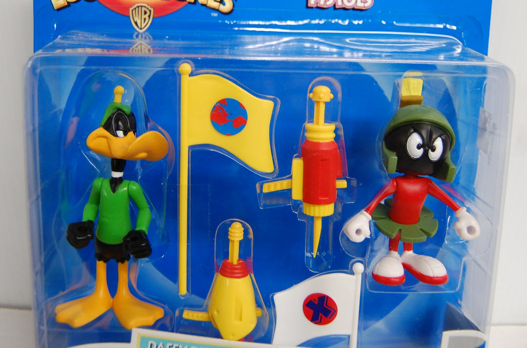 Looney Tunes Duck Dodgers - Daffy & Marvin 2-Pack Figures 1997 Playmates