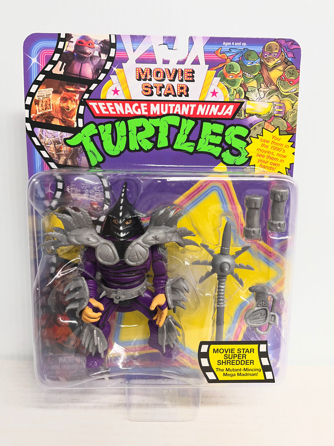 Teenage Mutant Ninja Turtles Movie Star Super Shredder Action Figure
