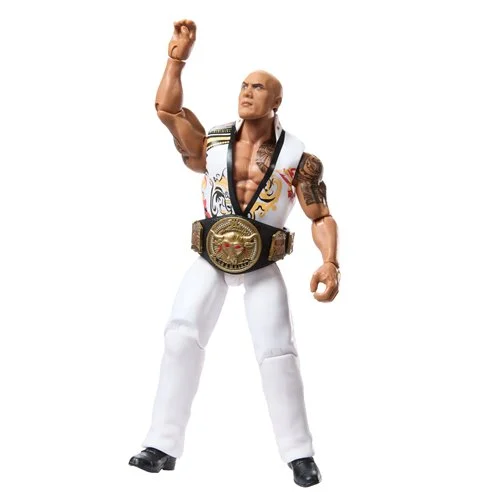 WWE Champions 2026 Wave 2 The Rock with People's Championship Title Action Figure