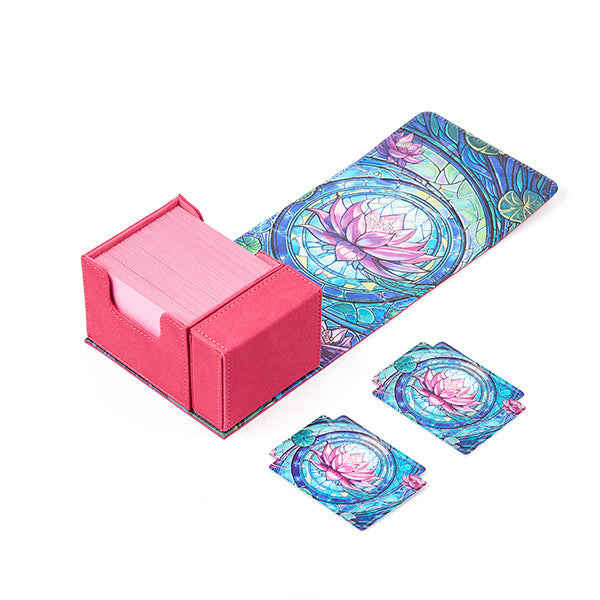 Arcane Fortress: Deck Vault: Radiant 100+ Deluxe - Stained Glass - Blossom Grace