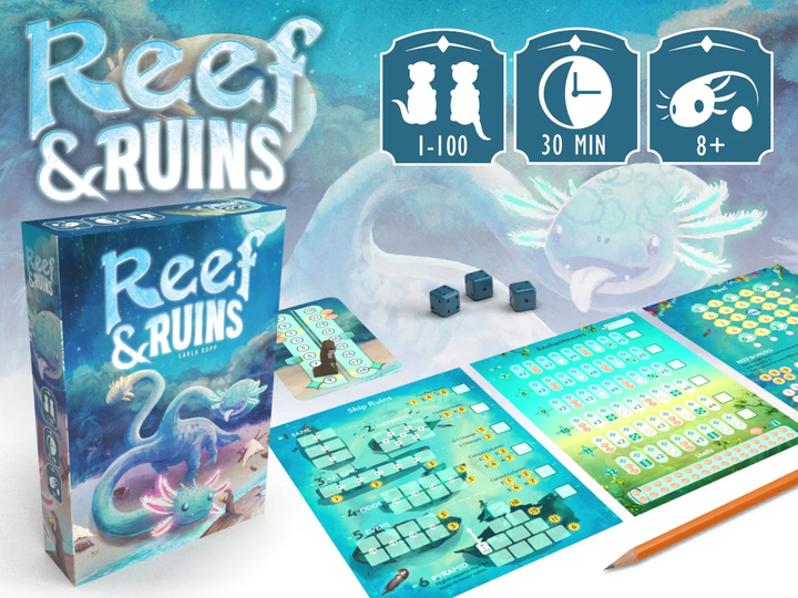 Reef and Ruins - Roll & Write Game