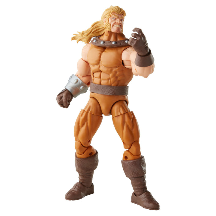 Marvel Legends Sabretooth Action Figure  w/ Colossus Head BAF