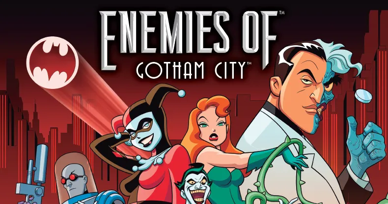 Batman: The Animated Series - Enemies of Gotham City - Board Game