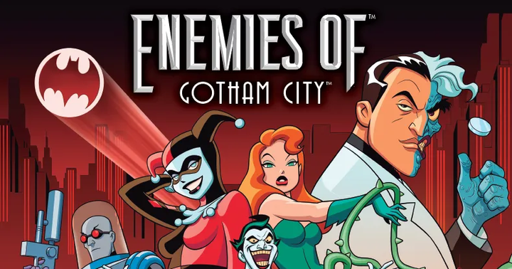 Batman: The Animated Series - Enemies of Gotham City - Board Game