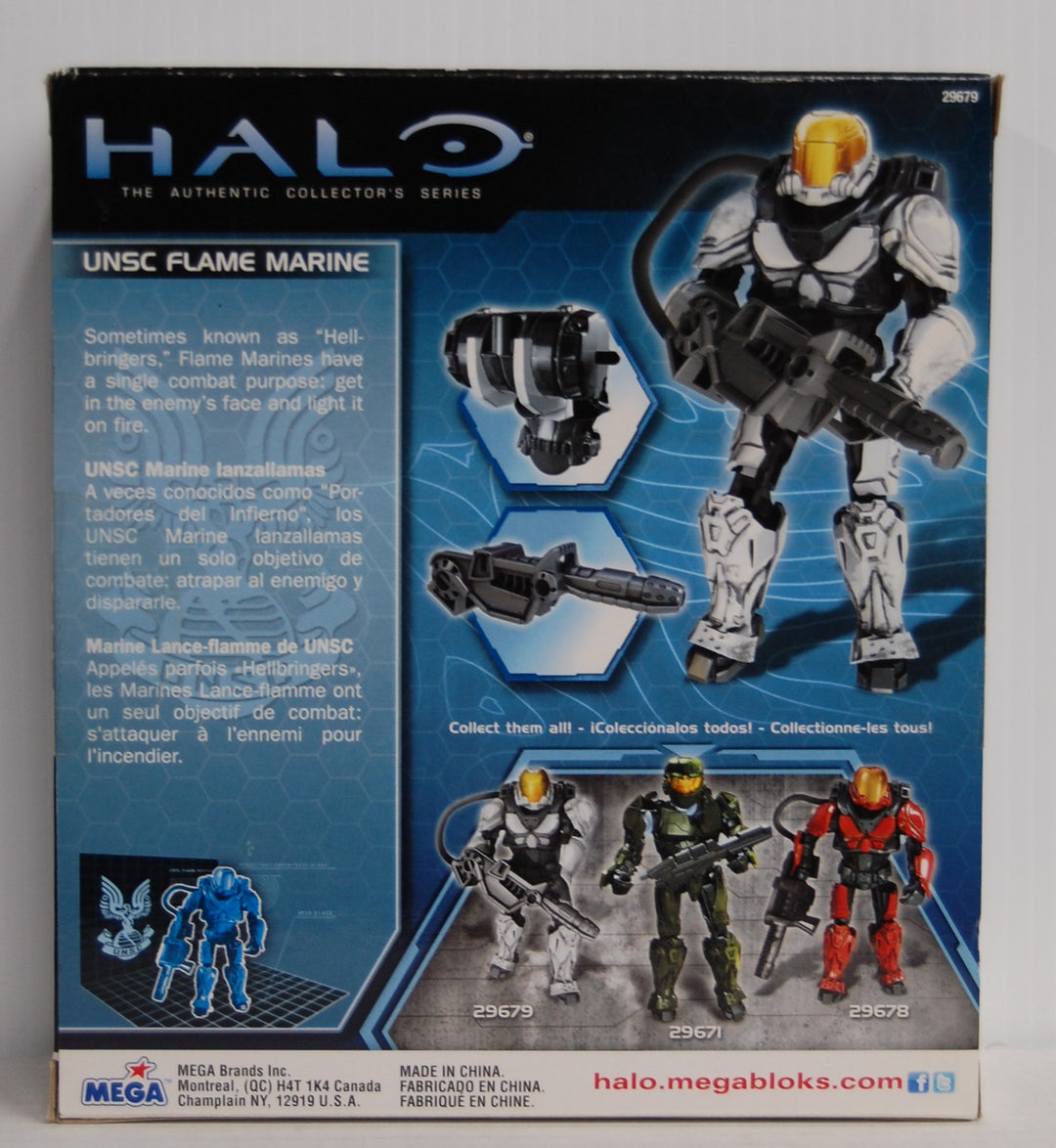 Halo Magnetic UNSC Flame Marine Buildable Figure
