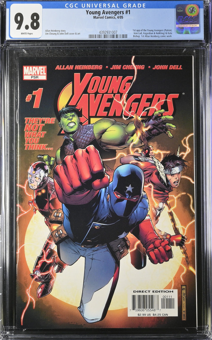 Young Avengers #1 CGC 9.8