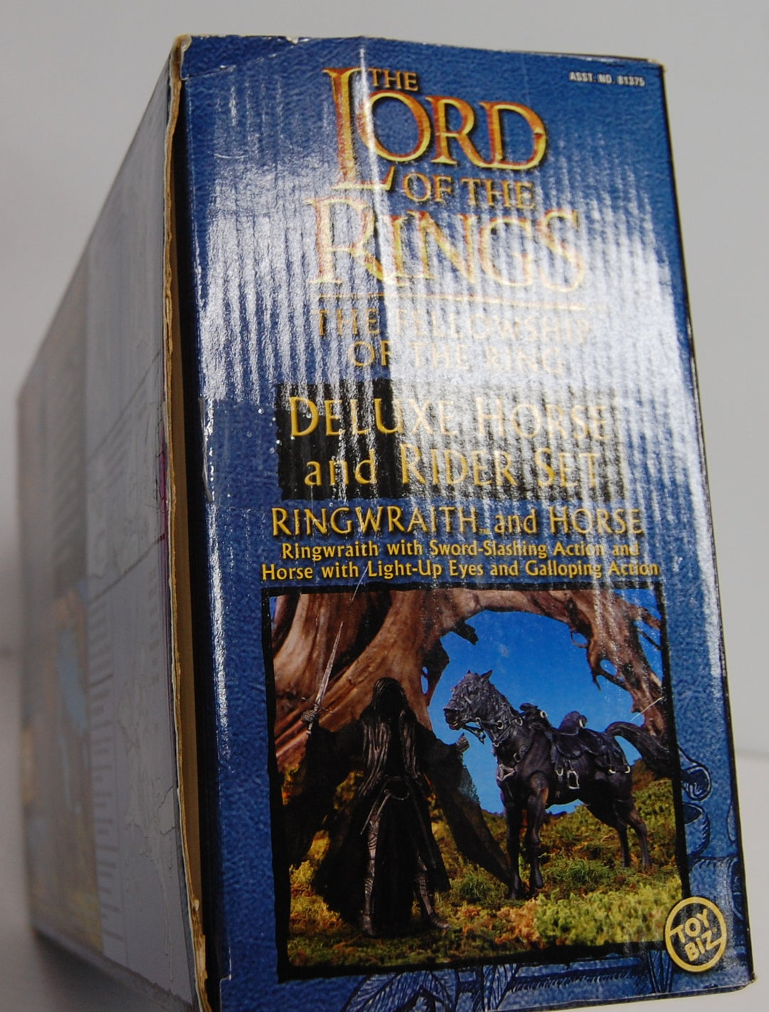 Lord of the Rings:  Fellowship of the Ring - Ringwraith and Horse Set 2003 (Open Box)