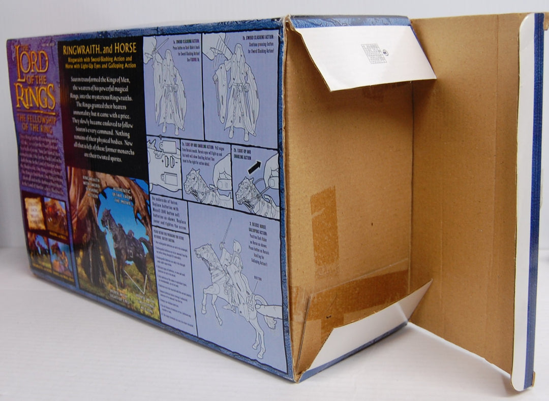 Lord of the Rings:  Fellowship of the Ring - Ringwraith and Horse Set 2003 (Open Box)