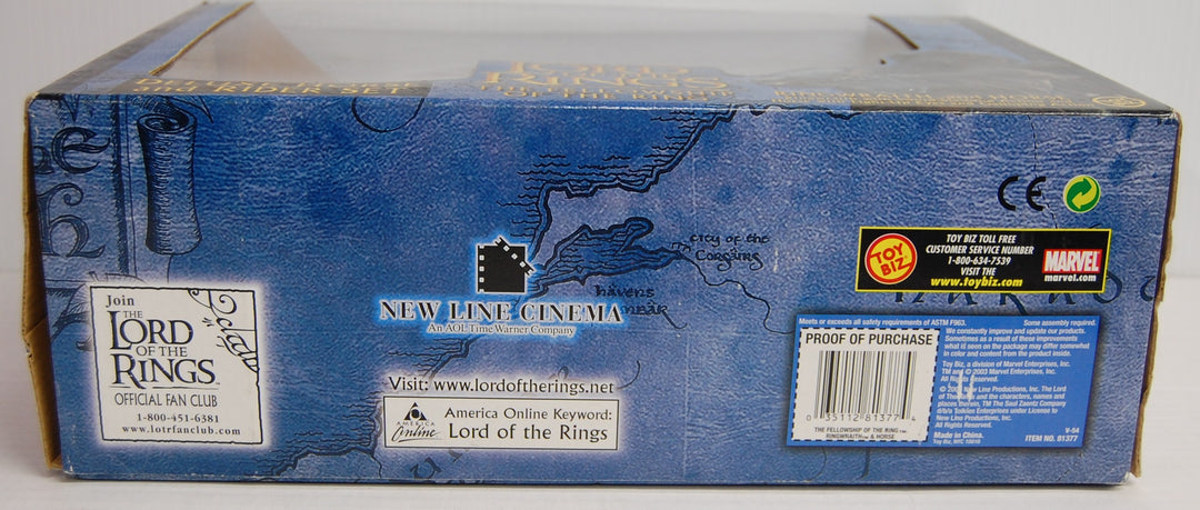 Lord of the Rings:  Fellowship of the Ring - Ringwraith and Horse Set 2003 (Open Box)