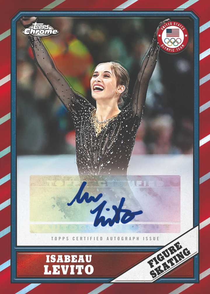 2026 Topps Chrome U.S. Olympic & Paralympic Team Hopefuls Value Box
