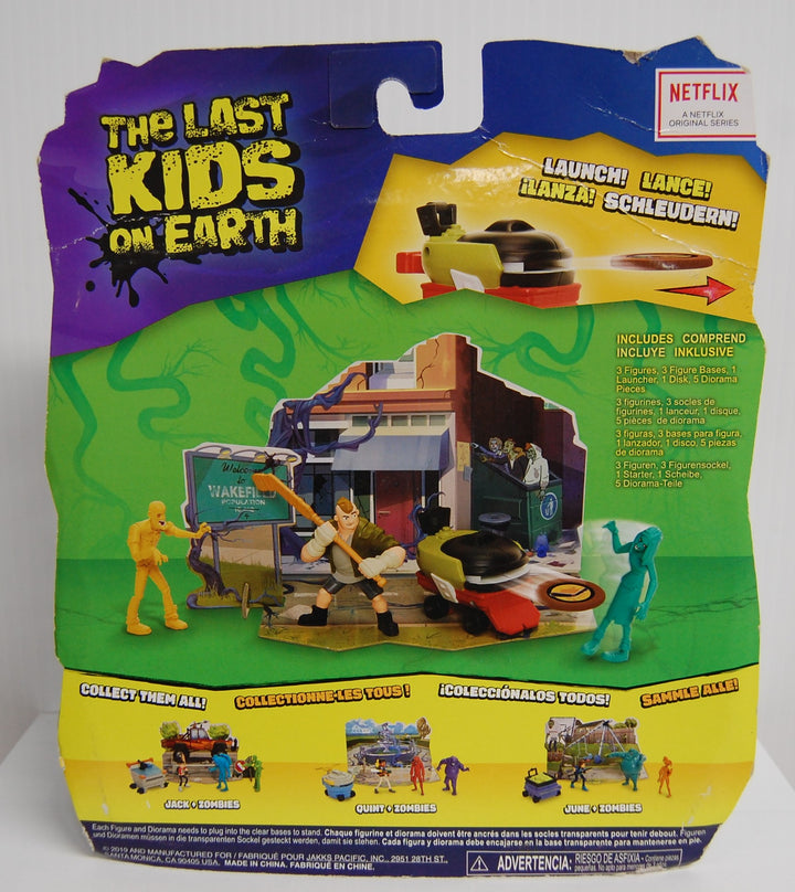 The Last Kids on Earth - Dirk + Zombies - Diorama Mini Figures 2019 Jakks Netflix